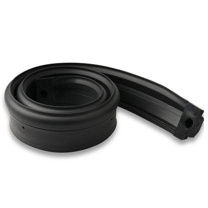 Guarnizione in gomma tra la guarnizione del cofano e il telaio del parabrezza per Jeep Wrangler YJ (1987-1995)