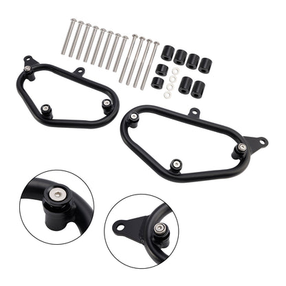Staffa di montaggio per borsa laterale Kawasaki Eliminator 500 2024-2025, nera