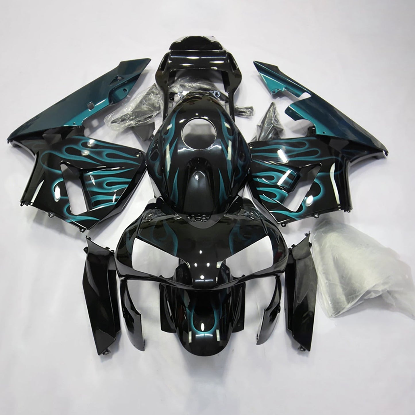 Kit di carene in plastica ABS stampate a iniezione per Honda CBR600RR 2003-2004 F5