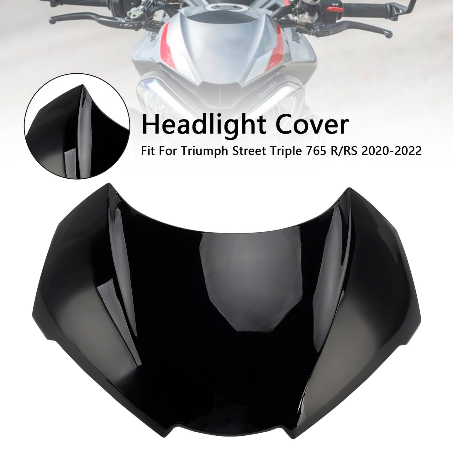 Carenatura coprifaro anteriore Street Triple 765 R/RS 2020-2022