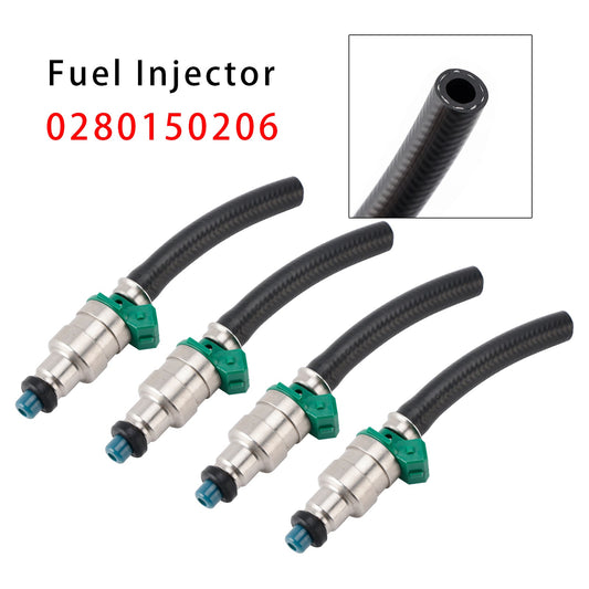 4 pezzi iniettori carburante per VW Transporter Vanagon T3 83-91 1.9 2.1 0280150206