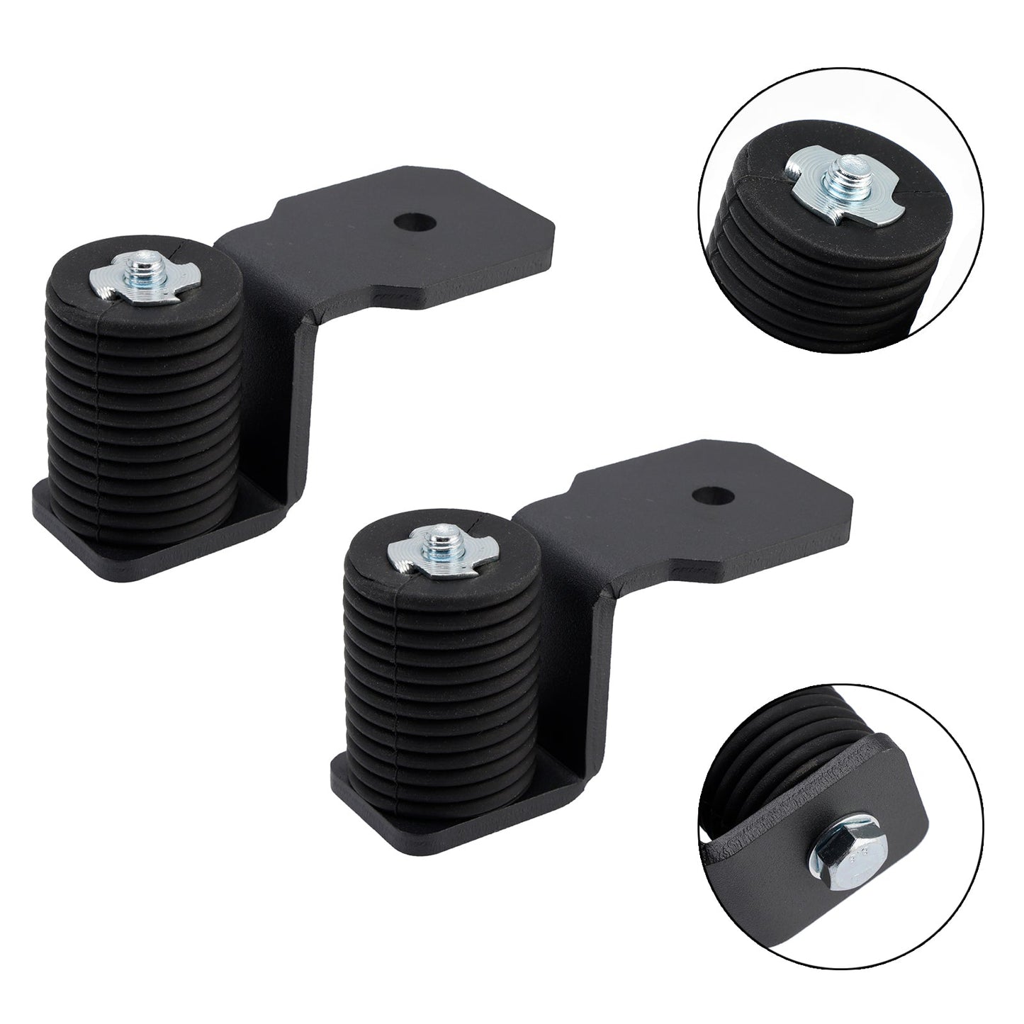 Staffa di montaggio universale per bandiera di ancoraggio per cassone di carico da 37 mm per Polaris Ranger 1000 900