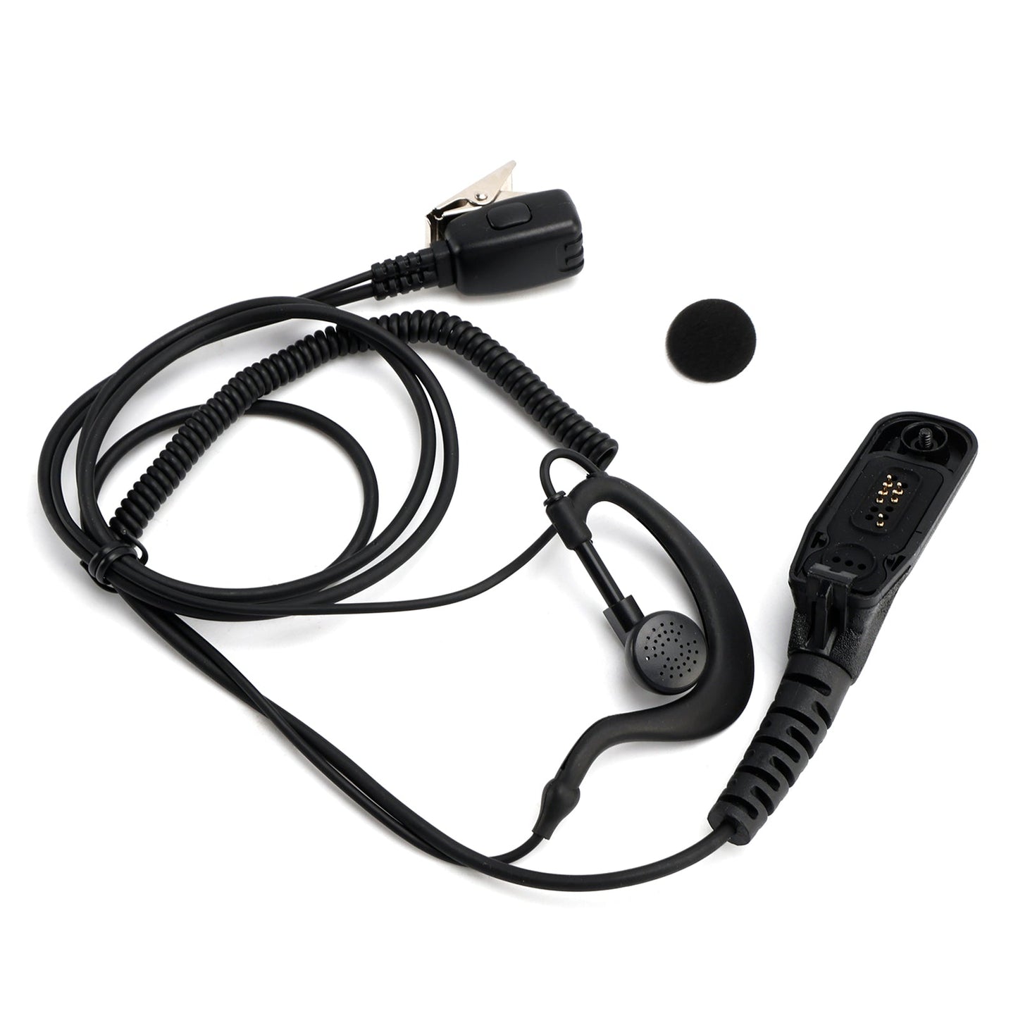 8268-614 Cuffie con gancio auricolare curvo per XPR6380 XiR P8260 DP3600 APX6000 GP328D