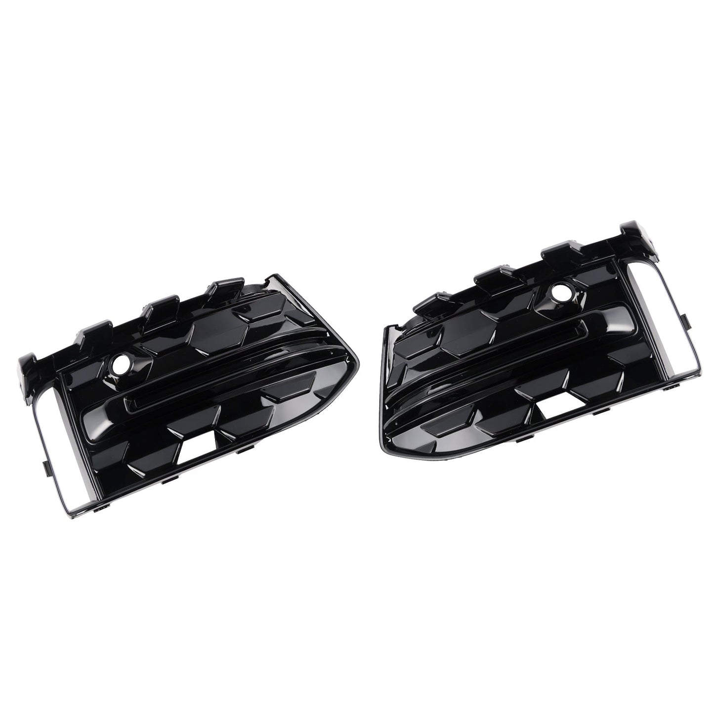 Griglia fendinebbia paraurti anteriore Audi A6 C8PA S-Line S6 2023+ nera (2 pezzi)