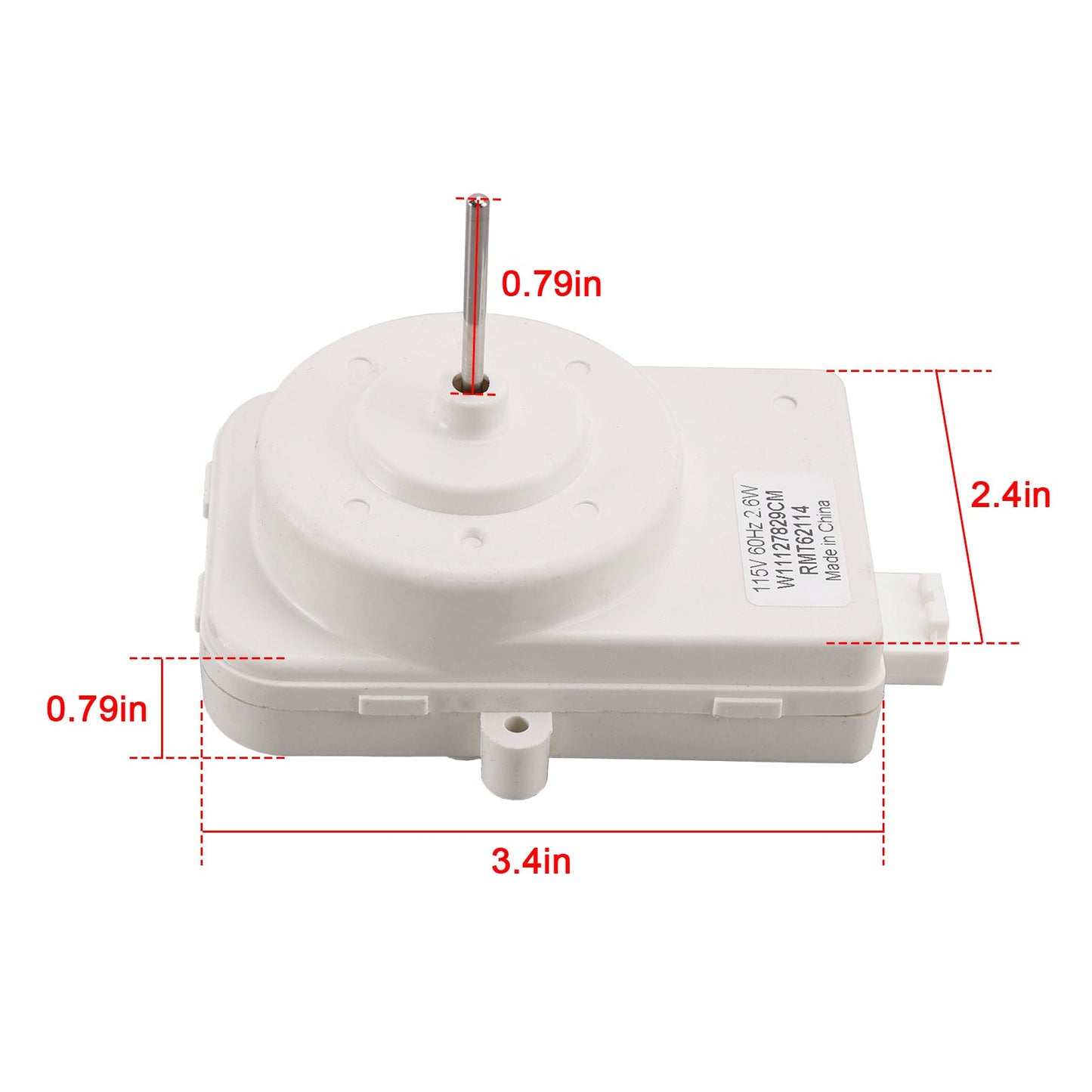 W11127829 AP6261414 PS12114471 Motore ventola condensatore