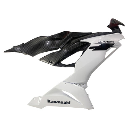 Kit carenatura Bodywork Abs di plastica adatta per Kawasaki ZX6R 2019-2023