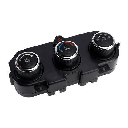 2013 DODGE RAM 1500 PICKUP senza controllo a doppia zona; con sbrinamento posteriore Pannello modulo di controllo del clima A/C 68268189AA