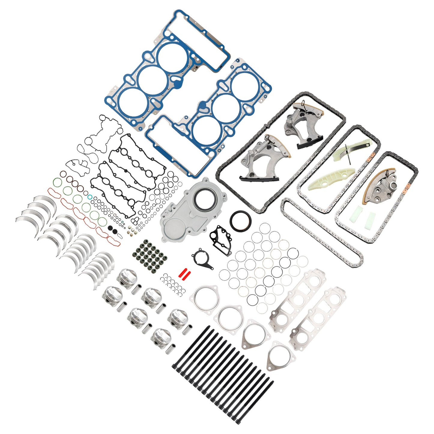Audi A6 A7 CREC CRED CREH CREG 3.0T Kit di ricostruzione e messa in fase del motore 06E103149AR