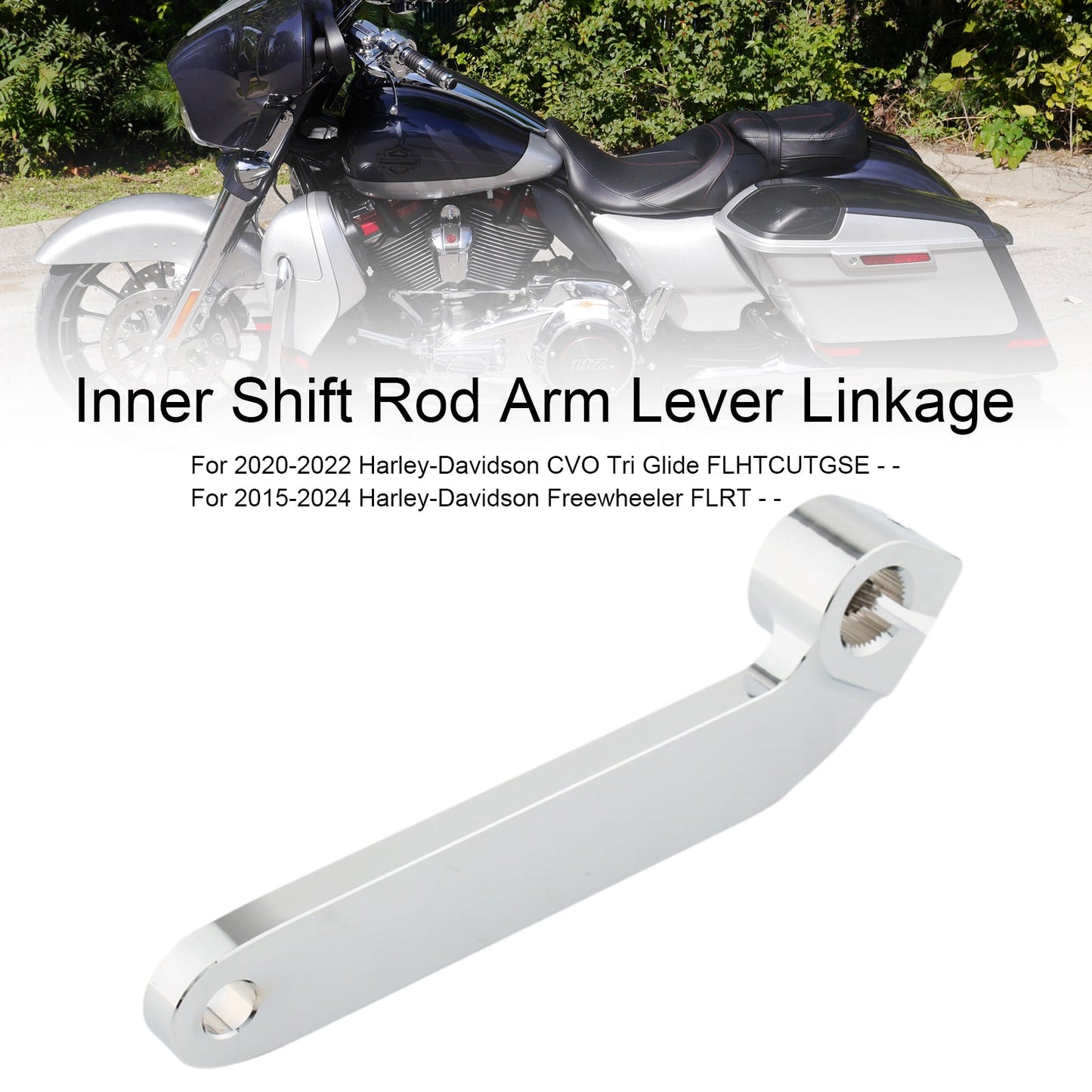 1602-0868 Leva di collegamento del braccio dell'asta del cambio interno per Road King FLH FLT FLRT 84-19