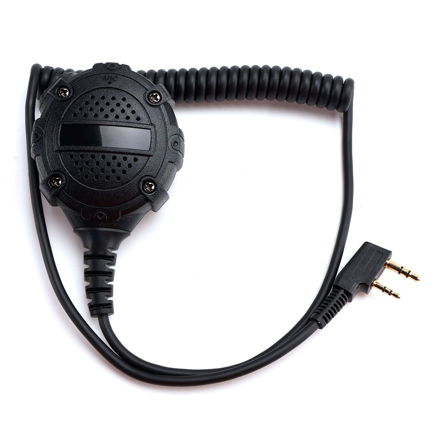 Altoparlante microfonico rotondo K-SM28 per TK-208 TH-D7 RPU416A KG-UVD1 TG-K4AT PX-777