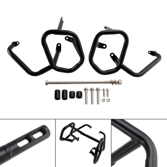 Paraurti antiurto per telaio di protezione motore Triumph TRACKER/THRUXTON 400 2025-2026 = Nero