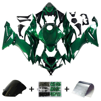 Kit carena carrozzeria in plastica ABS adatta per Kawasaki ZX6R 2019-2023