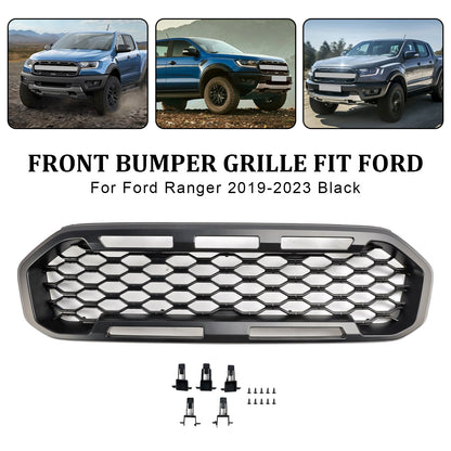 Griglia paraurti anteriore Ford Ranger T8 2019-2023 nera