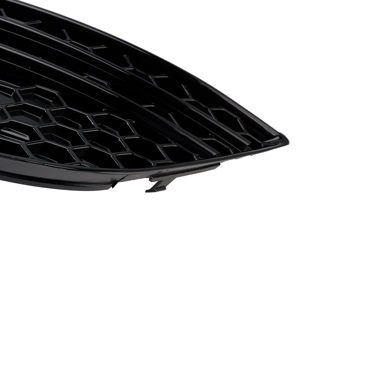 Griglia di copertura fendinebbia nera Audi A4 B8.5 2013-2015, paraurti standard