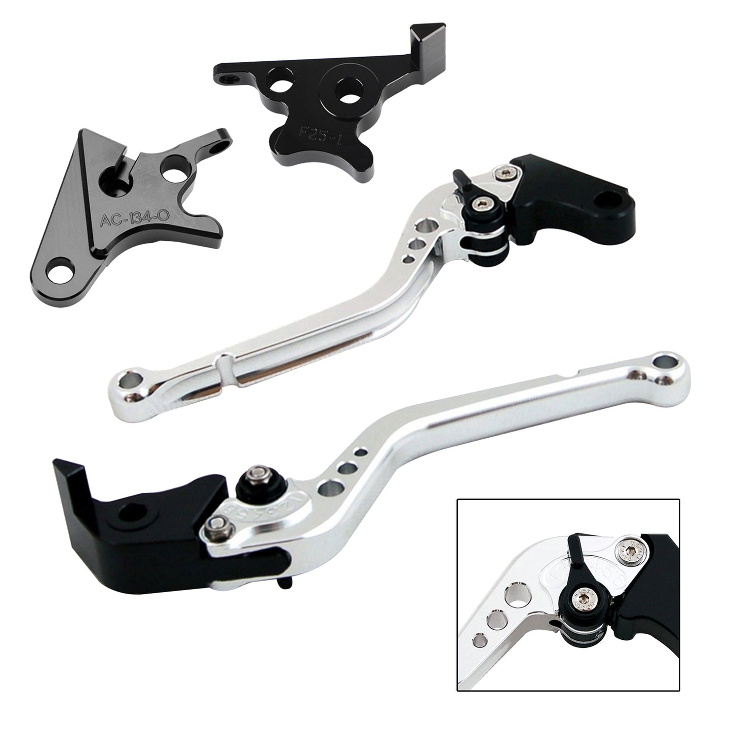 Leva frizione freno lunga adatta per HONDA CB350 Hness GB350 CB350 2021-2023