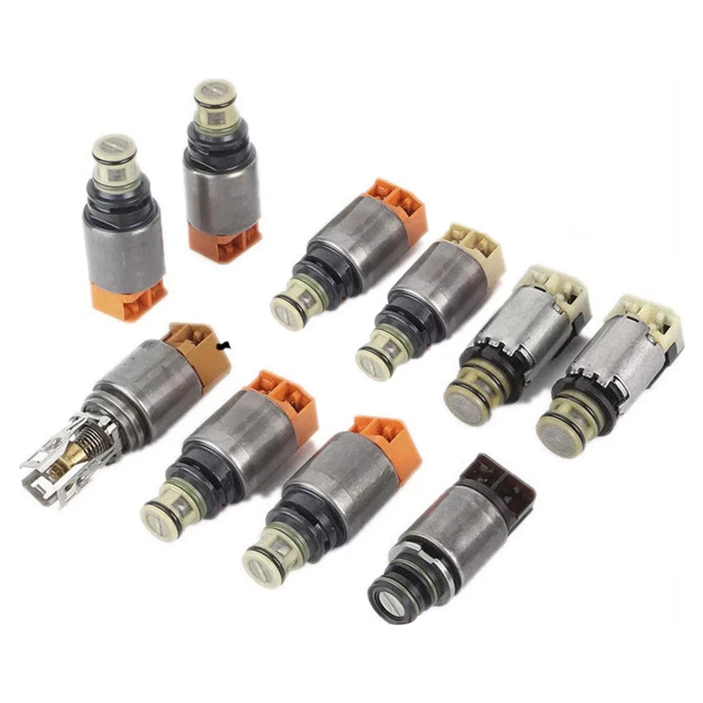 Kit di 10 solenoidi per cambio automatico 9HP48 per Acura RLX 9 marce, trazione anteriore, motore V6 3.5L e 3.7L, anno 2014.
