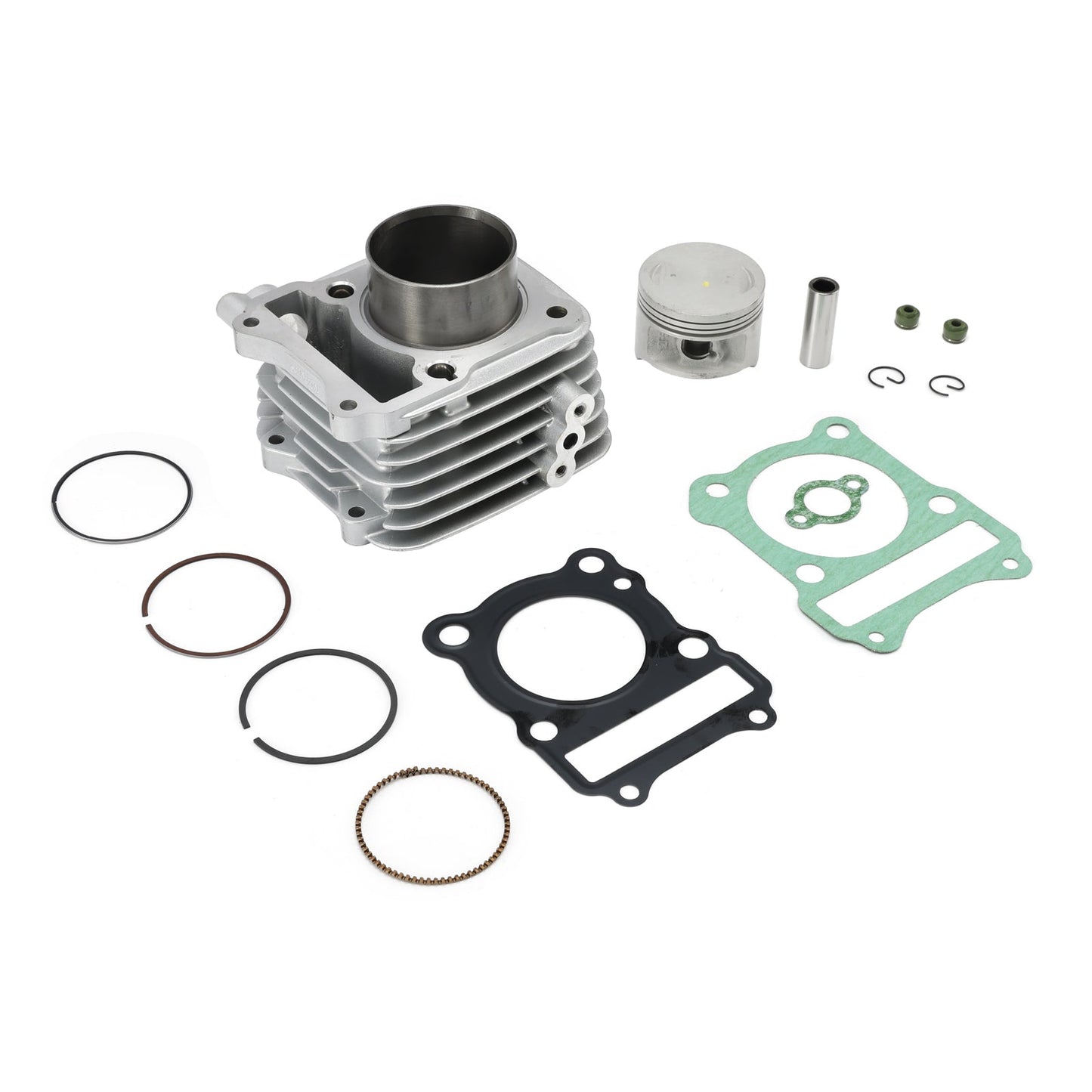 Kit di ricostruzione dell"estremità superiore della guarnizione del pistone del cilindro da 57 mm 125cc adatto per Suzuki EN125 GS125 GN125 GZ DR125 TU 125 4T AC