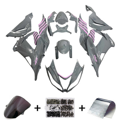 Kit carenatura iniezione in plastica ABS adatto per Kawasaki ZX6R 636 2013-2018