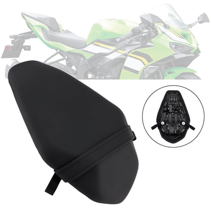 Cuscino passeggero posteriore Kawasaki Ninja Zx-6R 2019-2025, vestibilità piatta, nero