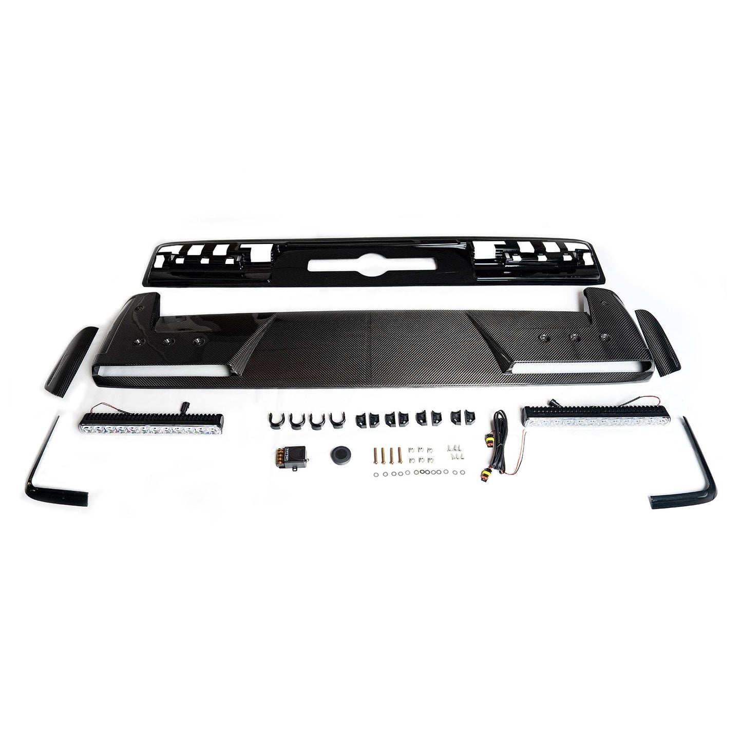 Spoiler anteriore a LED per tetto, compatibile con Mercedes Benz Classe G W465 B800 (modelli dal 2025 in poi).