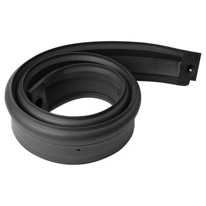 Guarnizione in gomma tra la guarnizione del cofano e il telaio del parabrezza per Jeep Wrangler YJ (1987-1995)