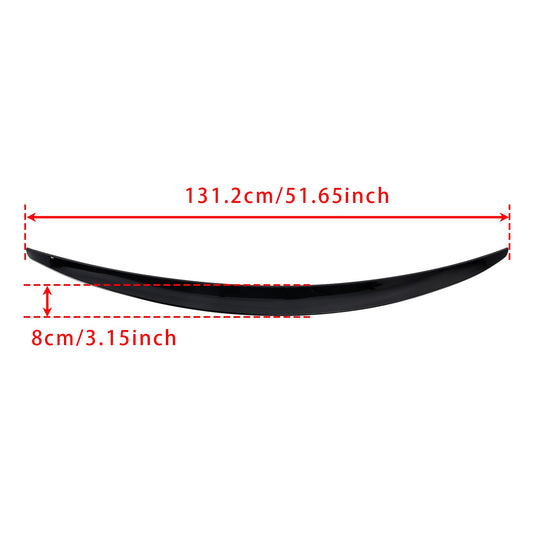 Spoiler posteriore nero lucido AMG Style Mercedes-Benz Classe E W213 2016-2023