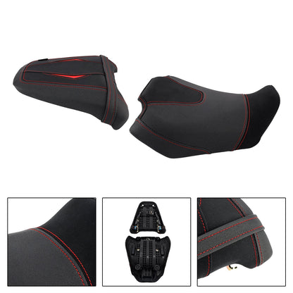 2024-2025 Per Honda Cb650R Cbr650R Parte anteriore inferiore con sedile posteriore conducente passeggero nero2