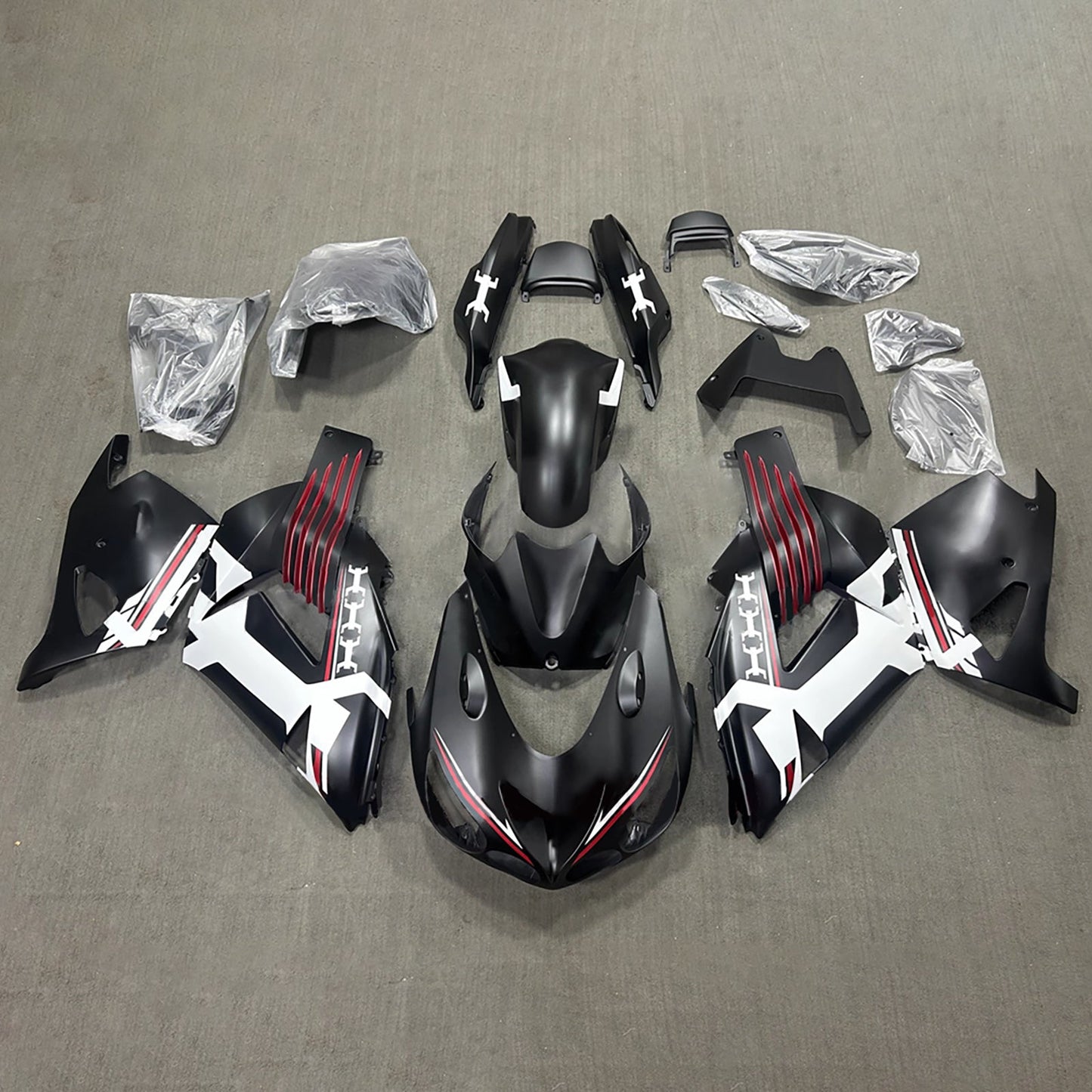 Kit carenatura iniezione adatto per Kawasaki ZX14R ZZR1400 2012-2025