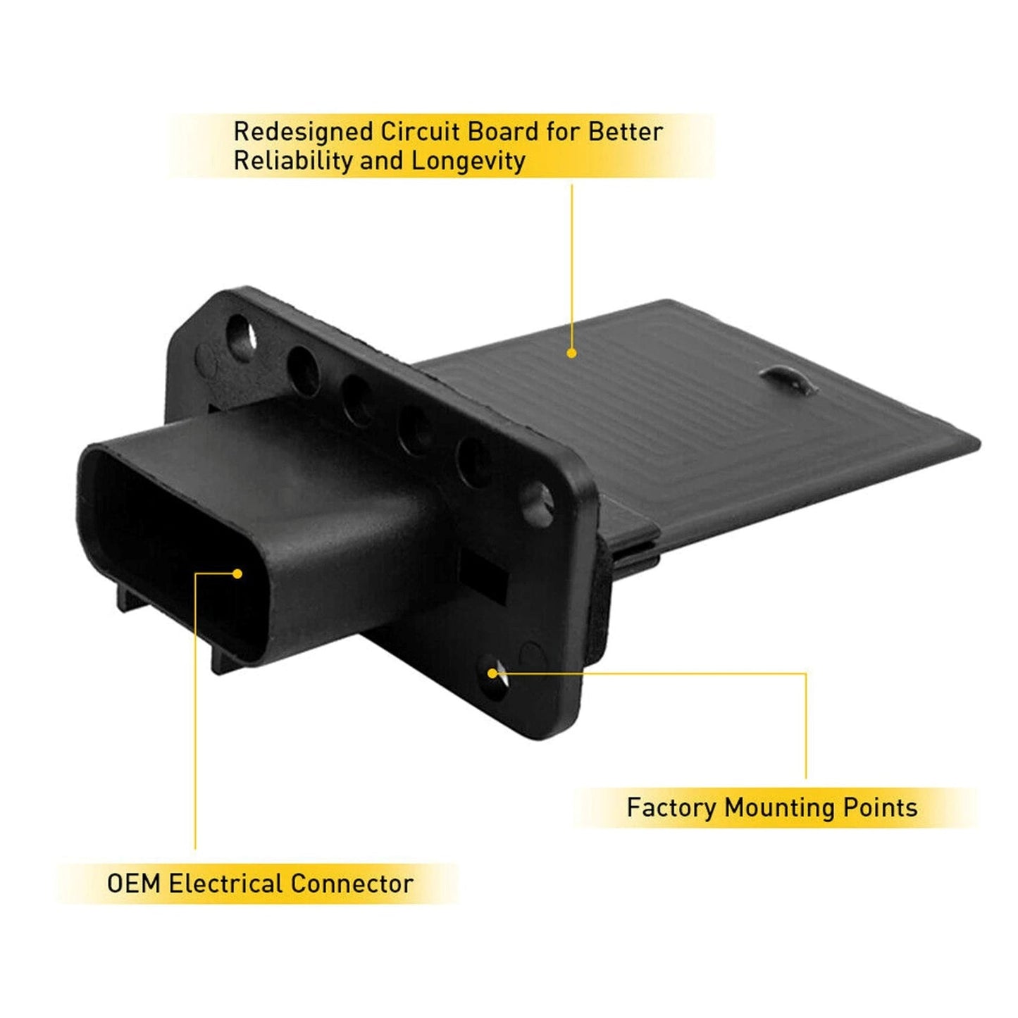 Resistenza motore ventola riscaldamento anteriore 3F2Z-18591-AA per Ford Fiesta 2011 2012 2013