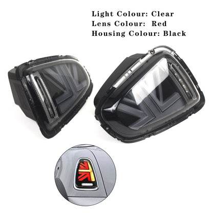 Fanali posteriori a LED L&amp;R per Mini Coupé (R58) 2011-2015, colore grigio 63212751307