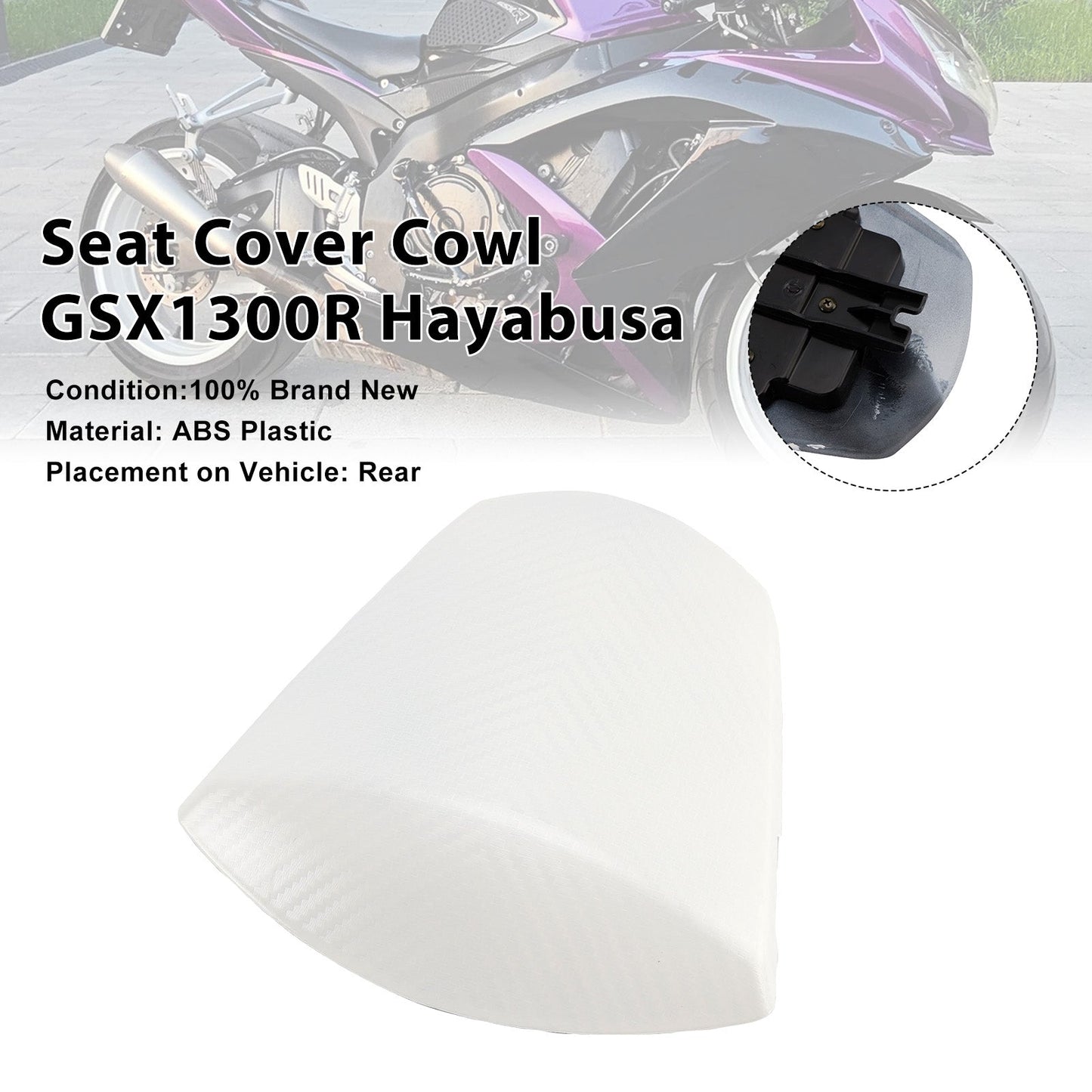 Copertura per sella posteriore per Suzuki GSXR600 GSXR750 K11 2011-2026