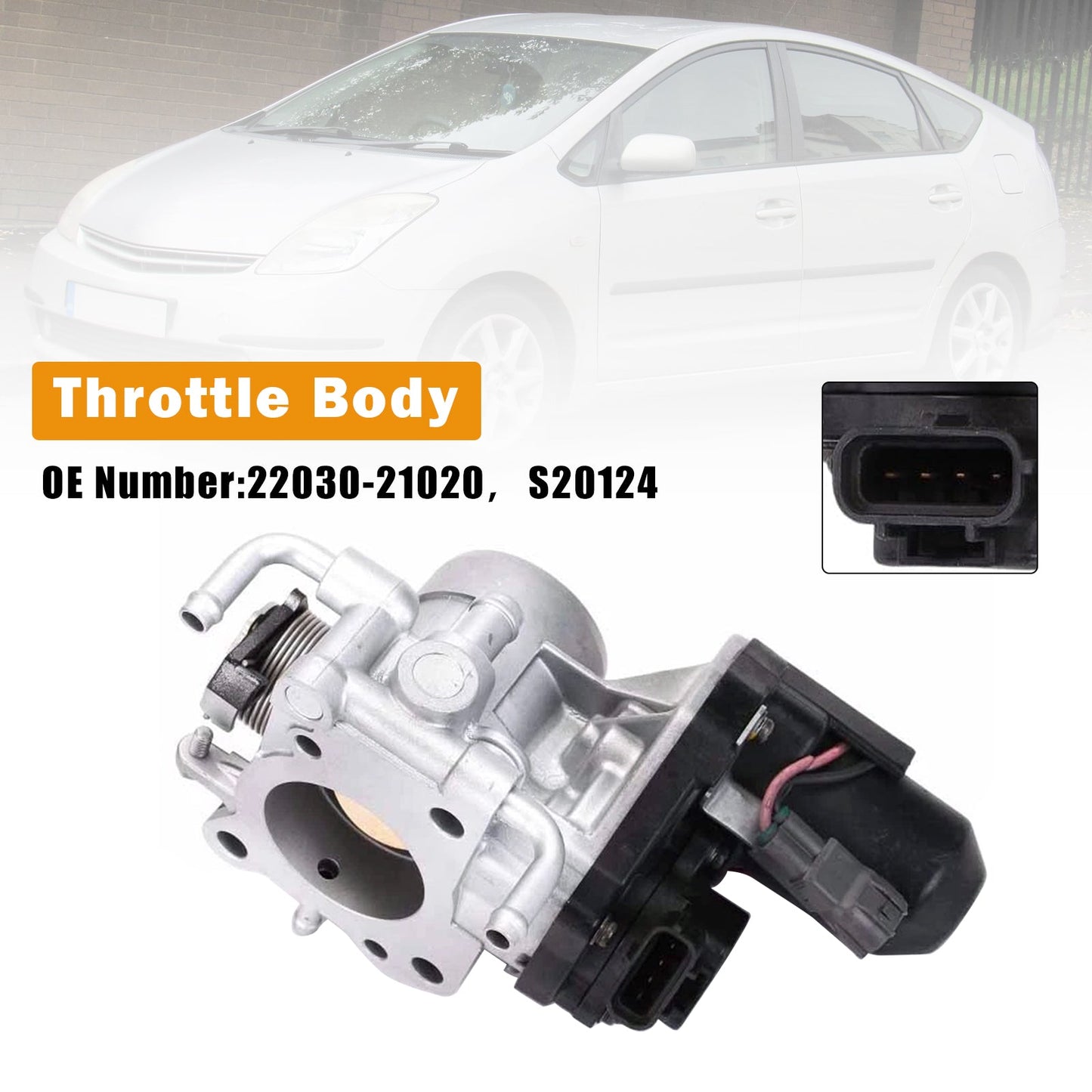 Controllo della valvola a farfalla ABS per Toyota Prius 1.5L 2001-2009 S20124