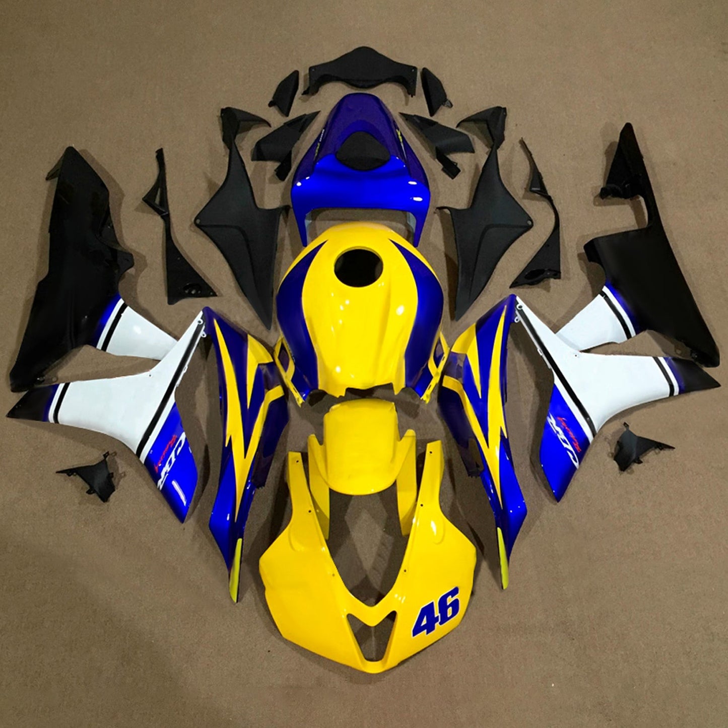 Kit di carene in plastica ABS stampate a iniezione per Honda CBR600RR 2007-2008 F5