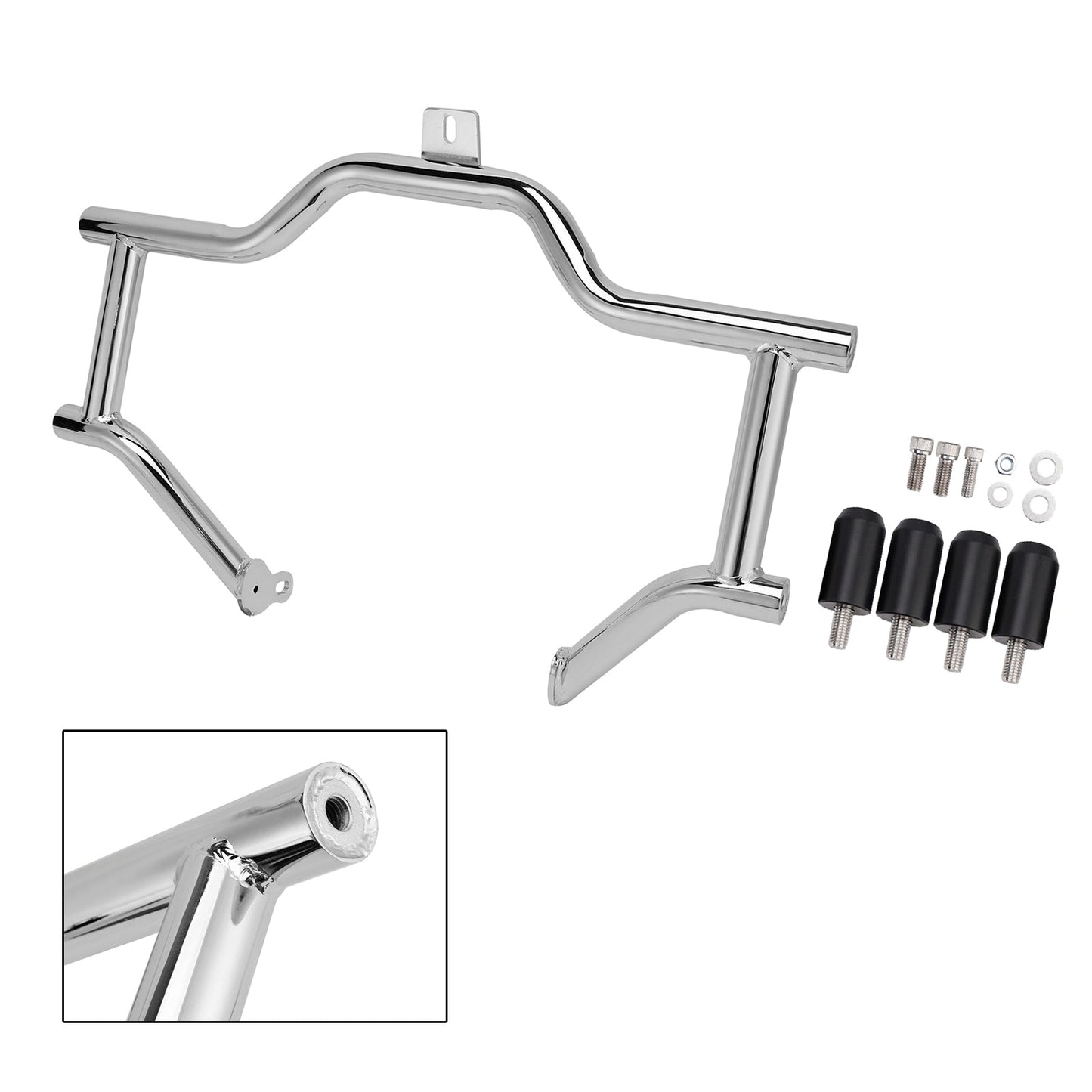 Protezione paraurti antiurto cromata per Freewheeler FLRT 2015-2024