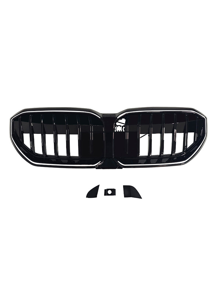 Griglia paraurti anteriore a lamelle singole per BMW Serie 5 I5 G60 G61 G68, compatibile con modelli dal 2024 in poi.