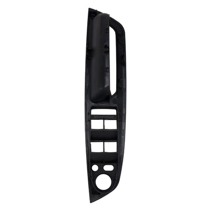 4 pezzi di rivestimento per maniglia interna della portiera nera per BMW E70 X5 E71 X6 07-14