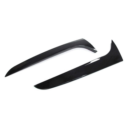 Spoiler laterali per lunotto posteriore Audi A4 B8 Avant 2009-2016, nero lucido