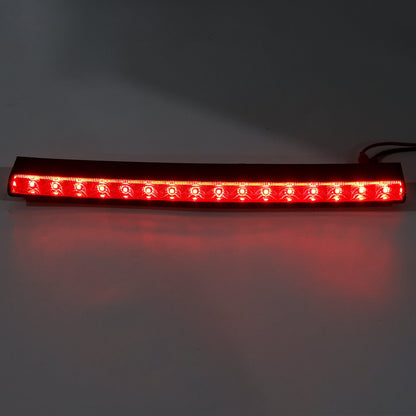 Terza luce di stop posteriore centrale nera per Alfa Romeo Giulietta Fiat 500L 2012-2018