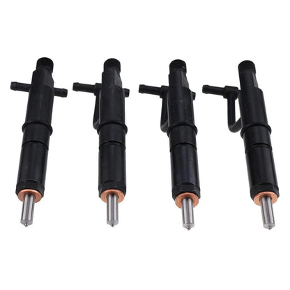 4 pezzi iniettori di carburante per Mustang Bobcat 843 853 960 2060 Isuzu 4JB1 6646906