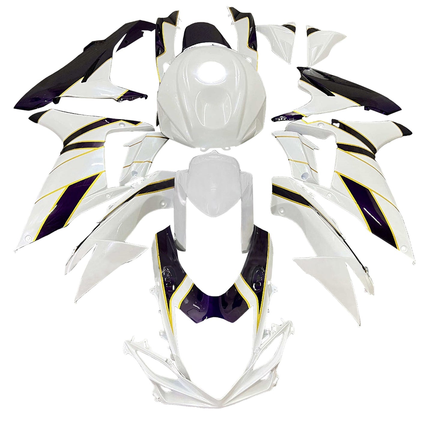 Kit carenatura iniezione plastica ABS per Suzuki GSXR 600/750 2011-2025 K11