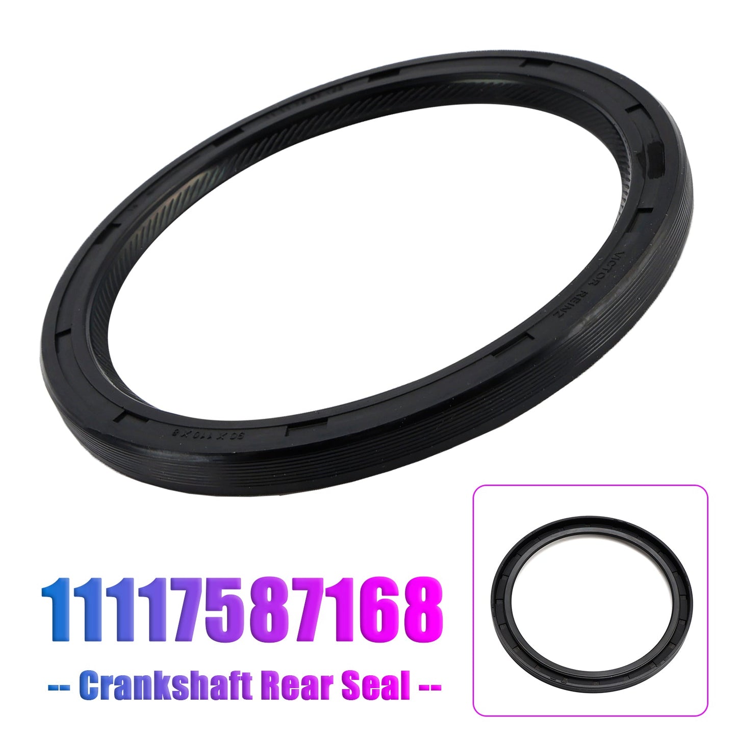 11117587168 Paraolio posteriore albero motore per BMW N20 N52 N55 128I 135I 220I 228I