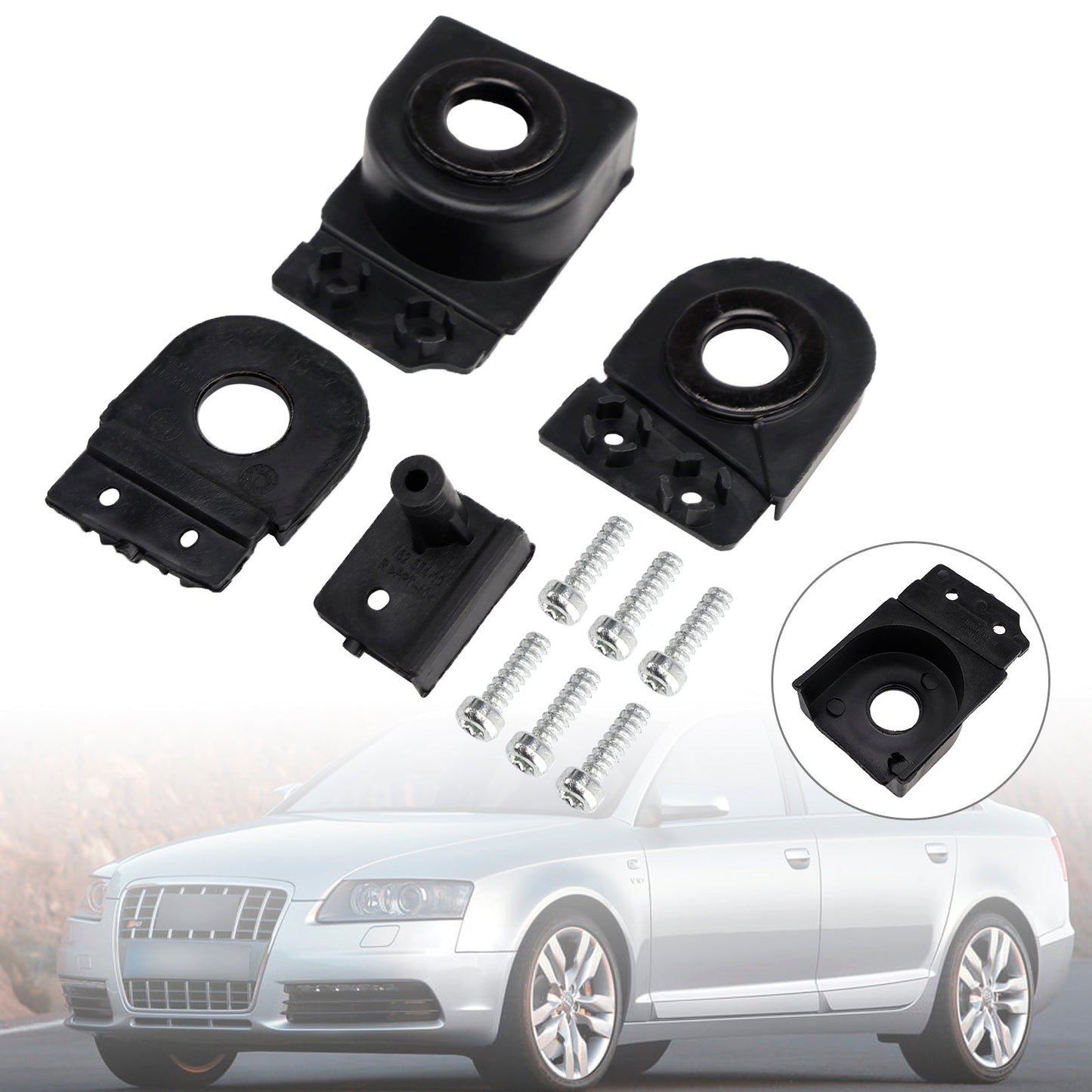 Kit di riparazione del faro destro dell'auto 4F0998122 per Audi A6 S6 C6 2005-2011