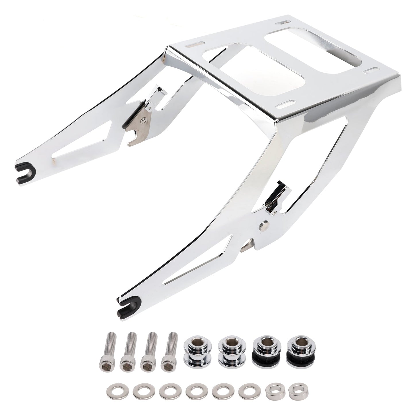 PORTAPACCHI RIMOVIBILE PER TOUR PACK 2 POSTI CROMATO PER M8 LOW RIDER S/ST 2018-2025