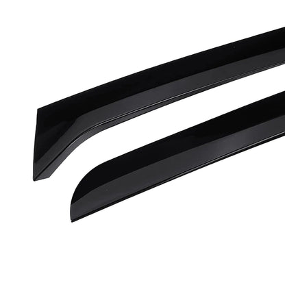 Spoiler laterali per lunotto posteriore nero lucido per VW Tiguan MK1 2007-2016