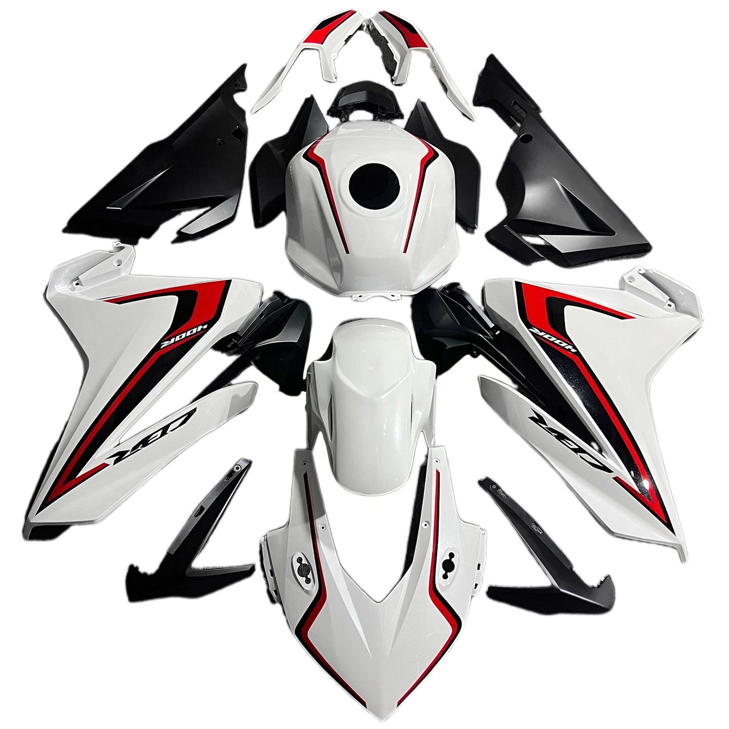 Kit di carene in plastica ABS stampate a iniezione per Honda CBR400R 2022