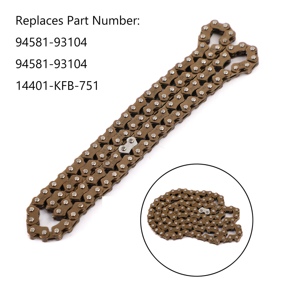 Catena Distribuzione Per Yamaha Yfm 25R Crf 230 Ftr 223 Sh300 Sh300R Nss 250