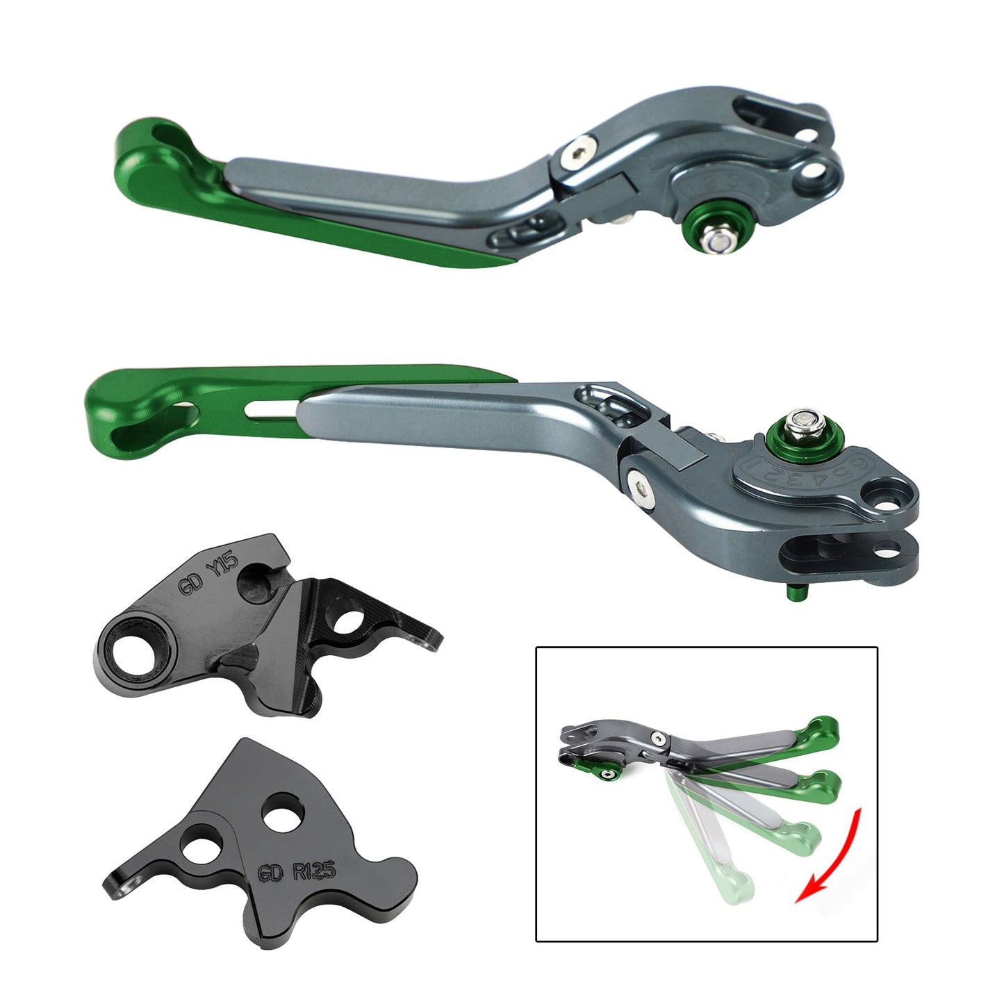 Leva freno frizione regolabile YAMAHA XSR 155 MT15 2019-2022