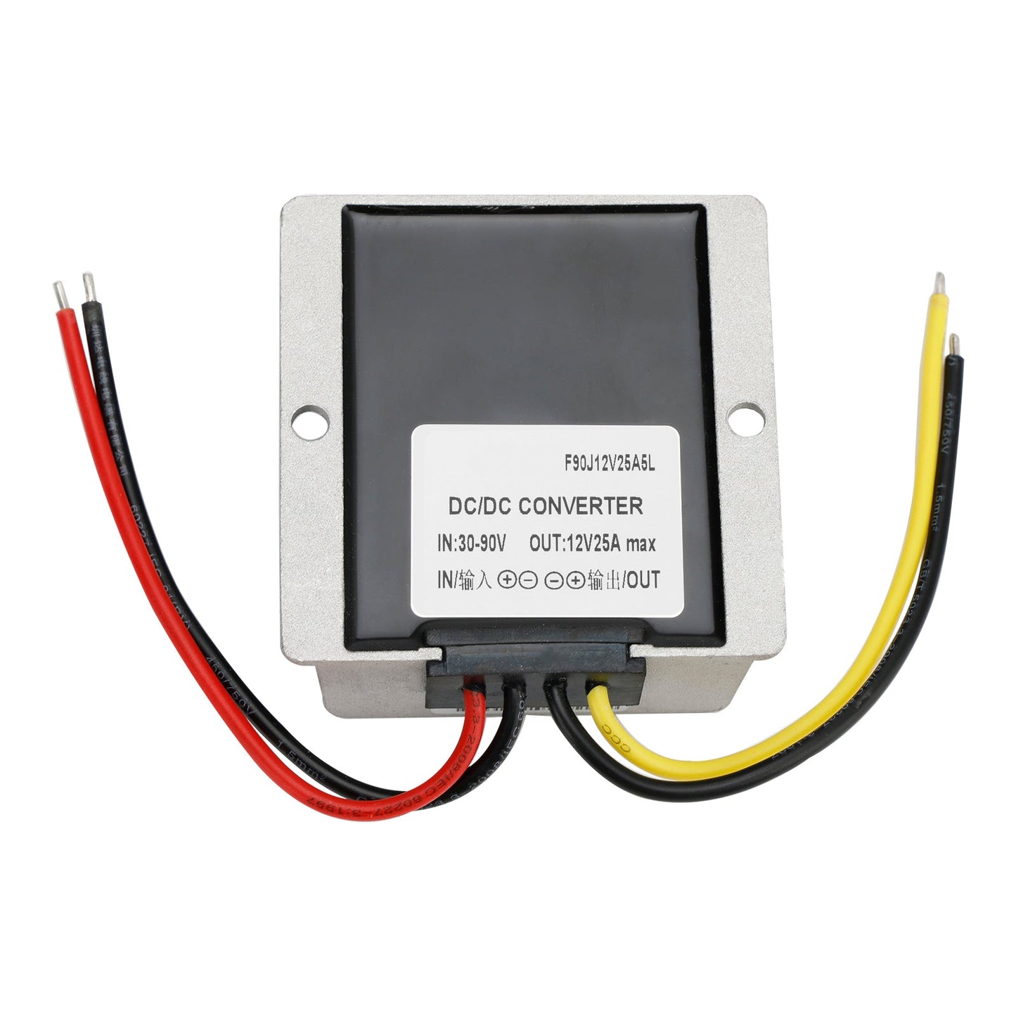 Convertitore regolatore di alimentazione step-down impermeabile DC 30-90V a 12V 25A 300W
