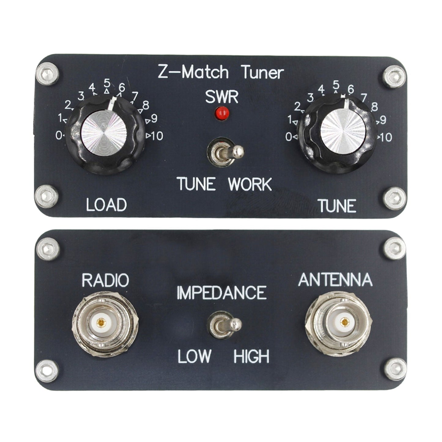 Sintonizzatore manuale per antenna QRP Z-match 5W 3-28 MHz Z-Match Sintonizzatore manuale per antenna QRP Ham