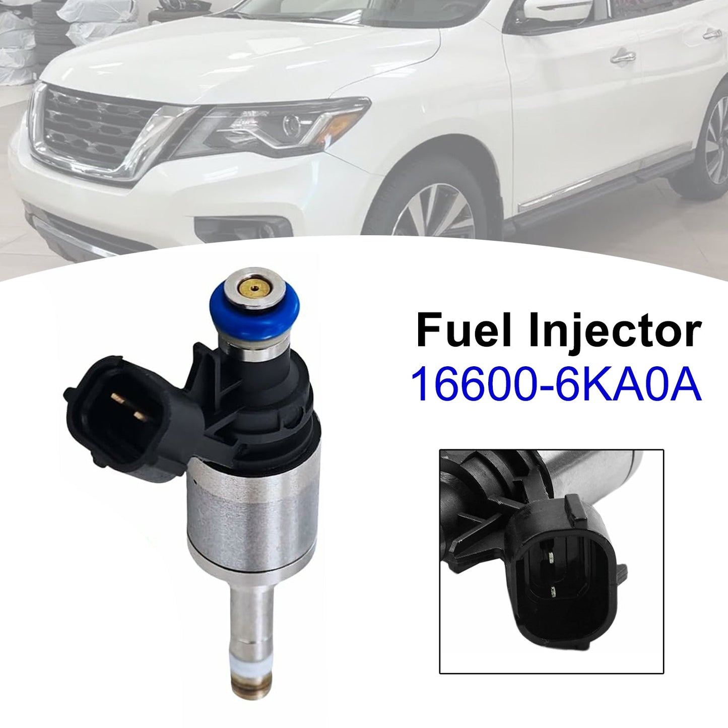 1 iniettore di carburante per Nissan Pathfinder Infiniti QX60 17-20 V6 3.5 16600-6KA0A